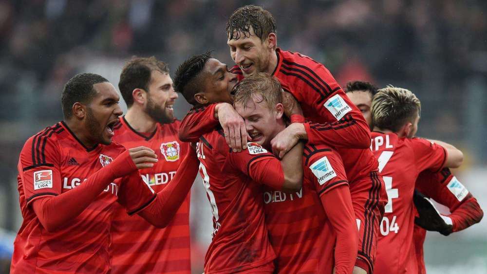  勒沃库森进攻火力全开，五球横扫升班马达姆施塔特